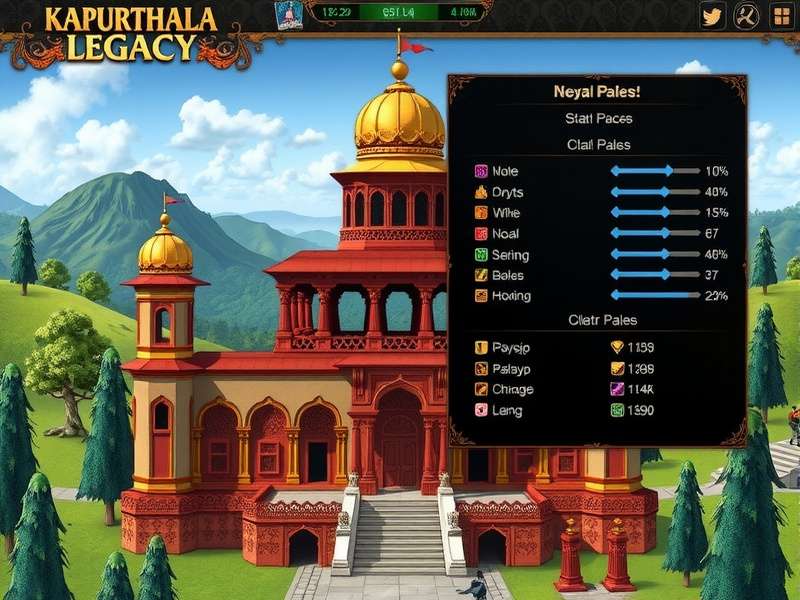 Kapurthala Imperial Legacy player statistics visualization